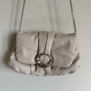 Zara Faux Leather Shoulder Bag